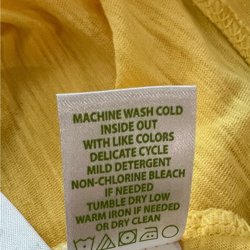 LILLY PULITZER yellow tank top, Size: S - Picture 5 of 5